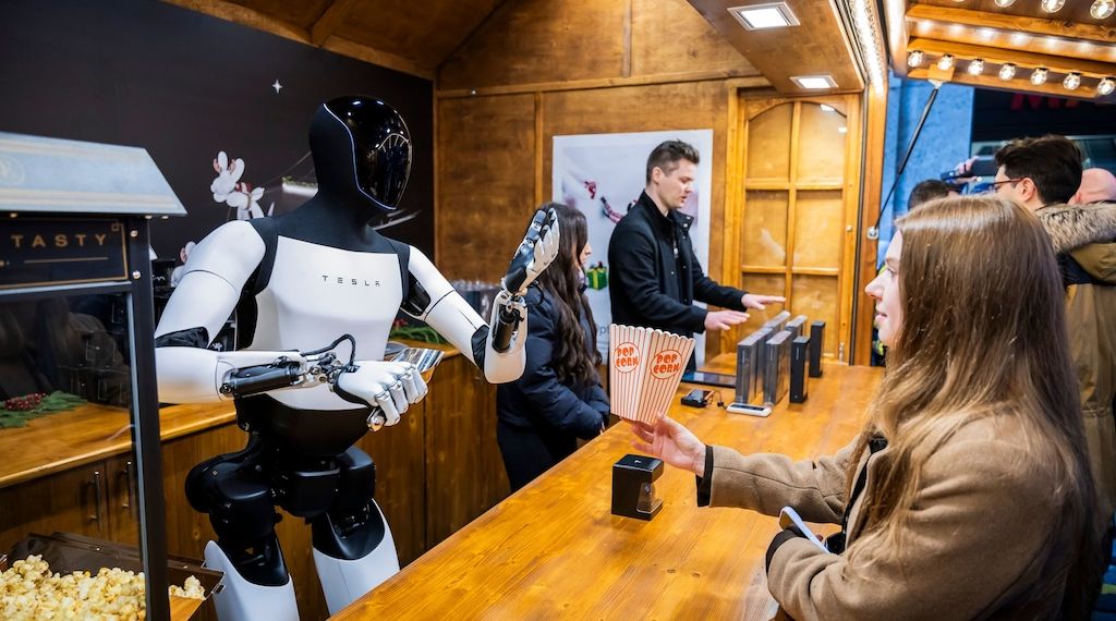 Tesla zeigt Optimus-Roboter in Berlin