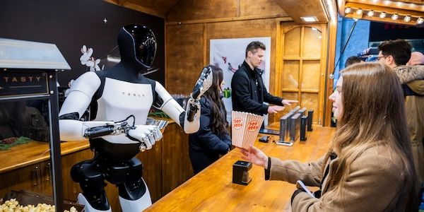 Tesla zeigt Optimus-Roboter in Berlin