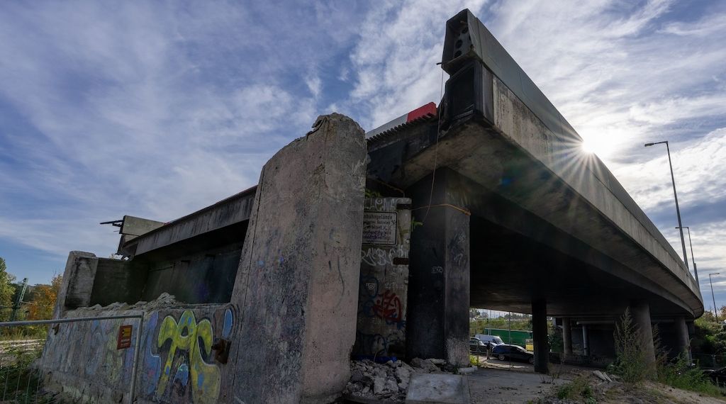Achtung Umleitungen am Dreieck Funkturm wegen Brückenarbeiten