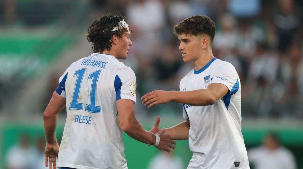 Hertha BSC stattet Nachwuchsspieler Berner mit Profivertrag aus