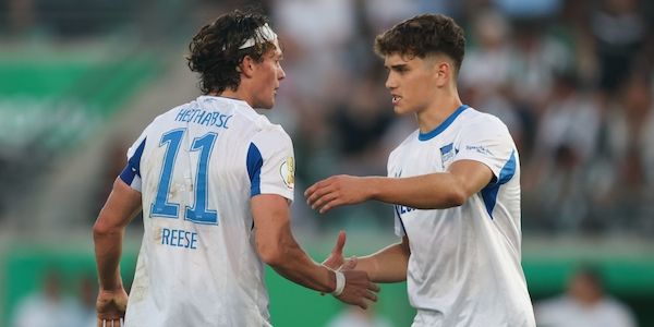 Hertha BSC stattet Nachwuchsspieler Berner mit Profivertrag aus