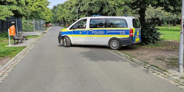 Neue Drehtür am Görlitzer Park in Berlin gestohlen