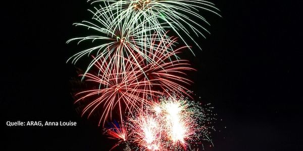 Jahresende mit Knall