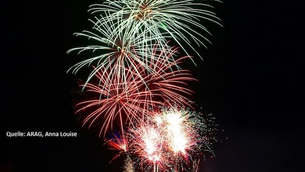 Jahresende mit Knall