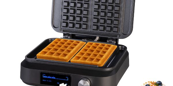 Zwei belgische Waffeln auf einmal – schnell, fluffig & perfekt gebräunt