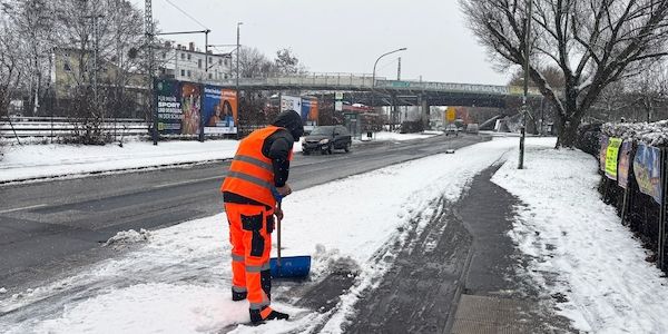 Schnee und Glätte haben Brandenburg im Griff