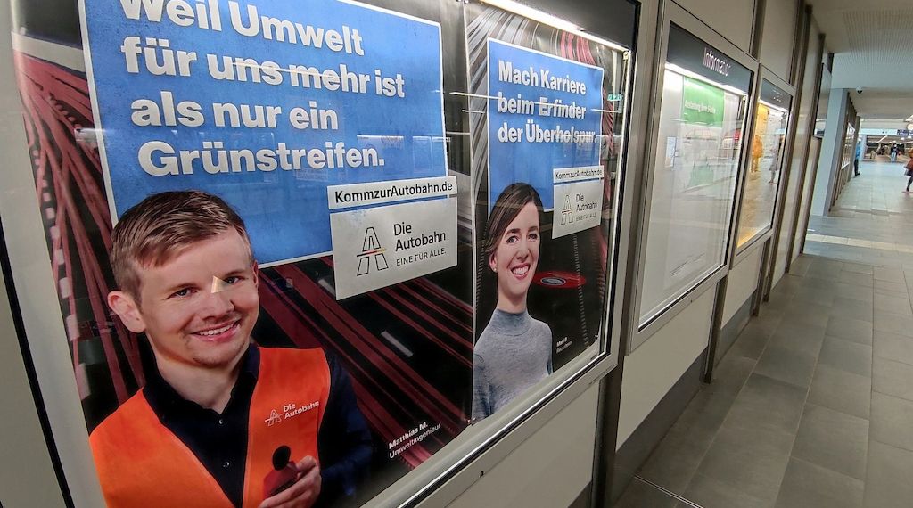 Verdi will in Tarifrunde für Autobahn GmbH sieben Prozent mehr Lohn