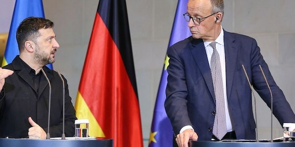 Merz blickt "grundsätzlich optimistisch" auf Ukraine-Verhandlungen
