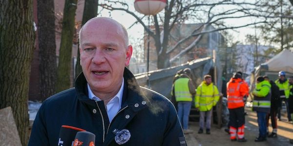 Bürgermeister Wegner zeigt sich erleichtert über die Wiederherstellung der Stromversorgung