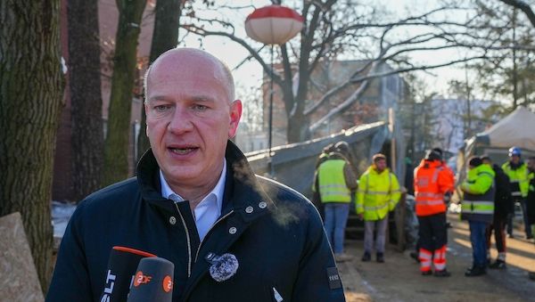 Bürgermeister Wegner zeigt sich erleichtert über die Wiederherstellung der Stromversorgung