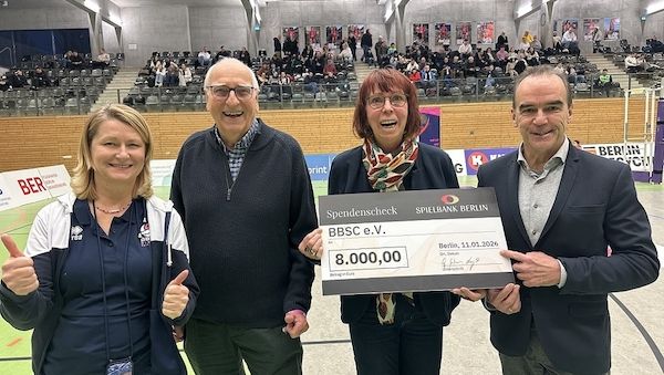 Starkes Zeichen für den Frauensport - Spielbank Berlin unterstützt den&nbsp;BBSC Berlin