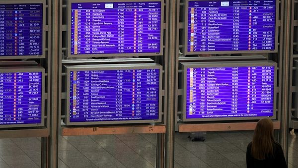 Zahlreiche Flugausfälle in Frankfurt zum Wochenstart