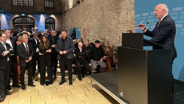 Neujahrsempfang der CDU Spandau: Geschlossenheit für Wegner und klare politische Signale