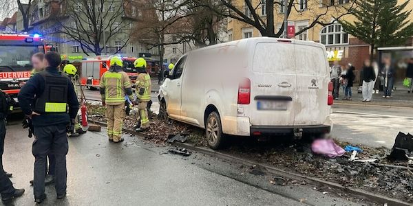 Schwerverletzter nach Zusammenstoß in Berlin-Zehlendorf