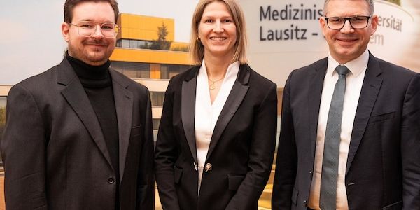 Erste extern berufene Professoren an der Medizinischen Universität Lausitz