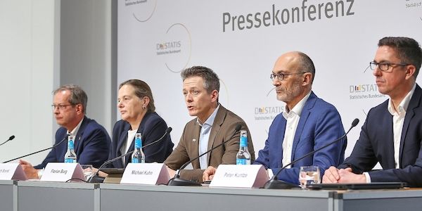Deutsche Wirtschaft 2025 leicht gewachsen
