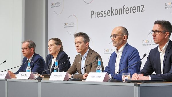 Deutsche Wirtschaft 2025 leicht gewachsen