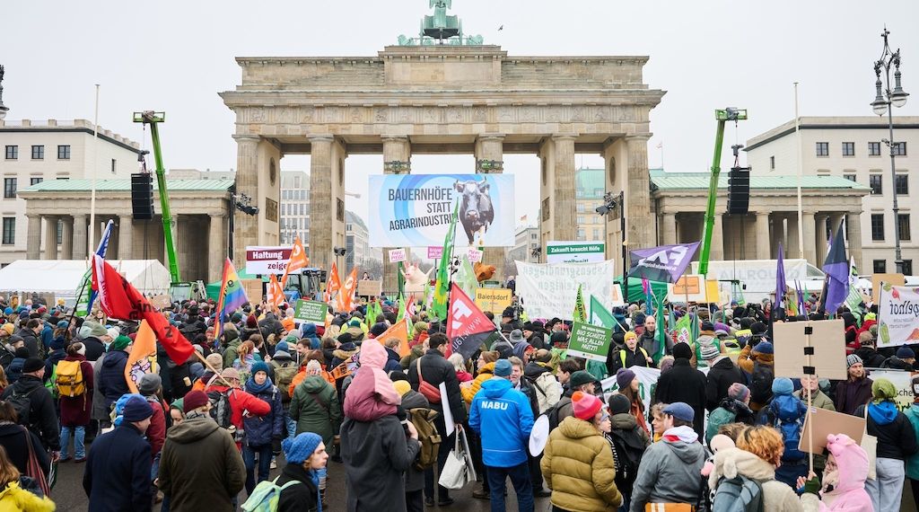 Berlin: «Wir haben es satt!» – Demonstration für andere Agrarpolitik