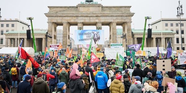 Berlin: «Wir haben es satt!» – Demonstration für andere Agrarpolitik