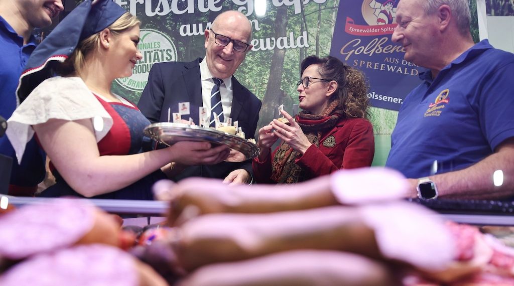 Grüne Woche: Dietmar Woidke eröffnet Brandenburg-Tag