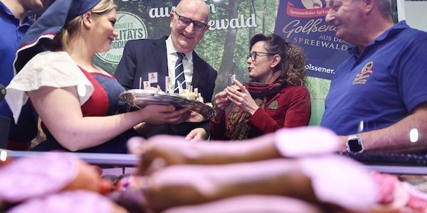 Grüne Woche: Dietmar Woidke eröffnet Brandenburg-Tag