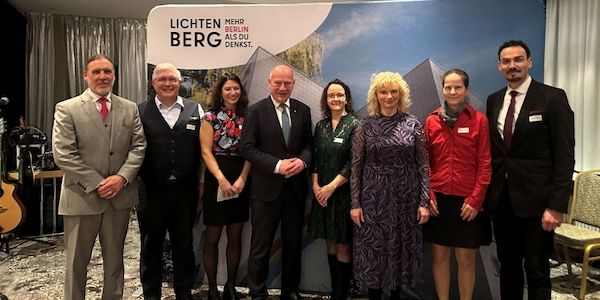 Neujahresempfang in Lichtenberg: Wirtschaft und Politik setzen auf Zusammenarbeit