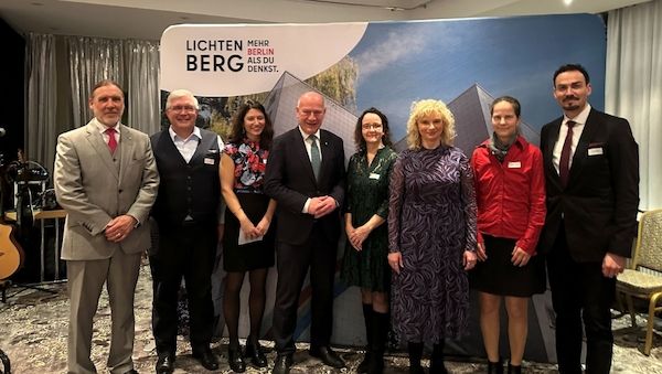 Neujahresempfang in Lichtenberg: Wirtschaft und Politik setzen auf Zusammenarbeit