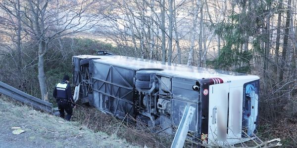 Straße nach Busunfall mit Berliner Schülern wieder frei
