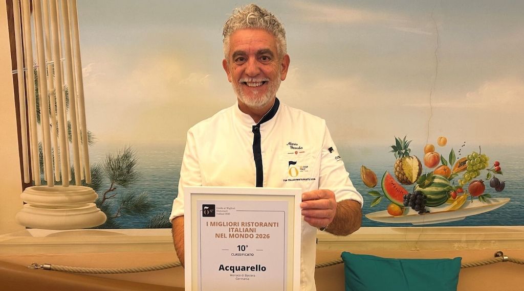 Mario Gambas Acquarello auch 2026 weltweit spitze - ICON Sonderpreis für den besten Business Lunch weltweit