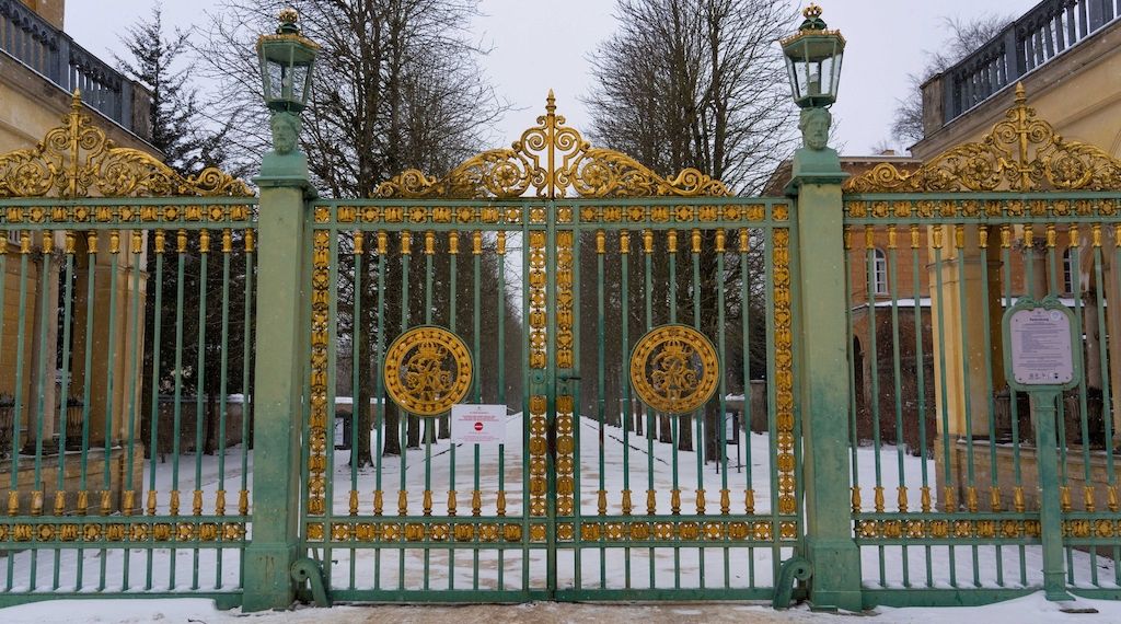 Preußische Schlösser wegen Glatteisgefahr geschlossen