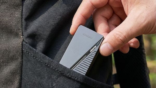 Highspeed-SSD-Gehäuse mit aktiver Kühlung für mobile Datensicherung