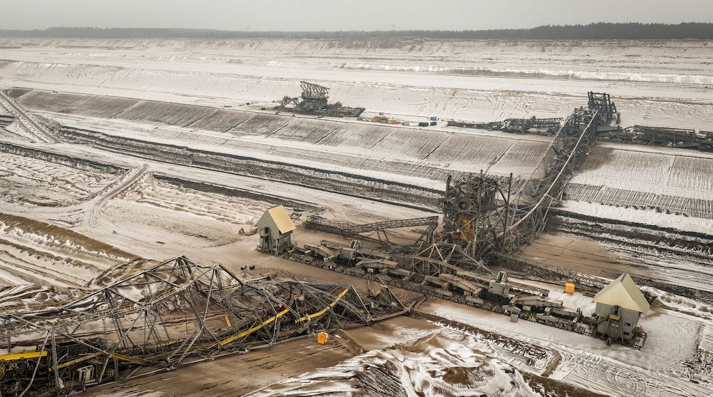 Letzter Gruß an F60 - Sprengung rührt Bergleute zu Tränen