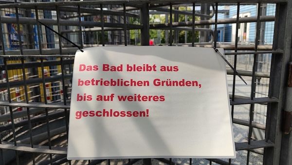 Berliner Bäder drohen Einschränkungen und Schließungen