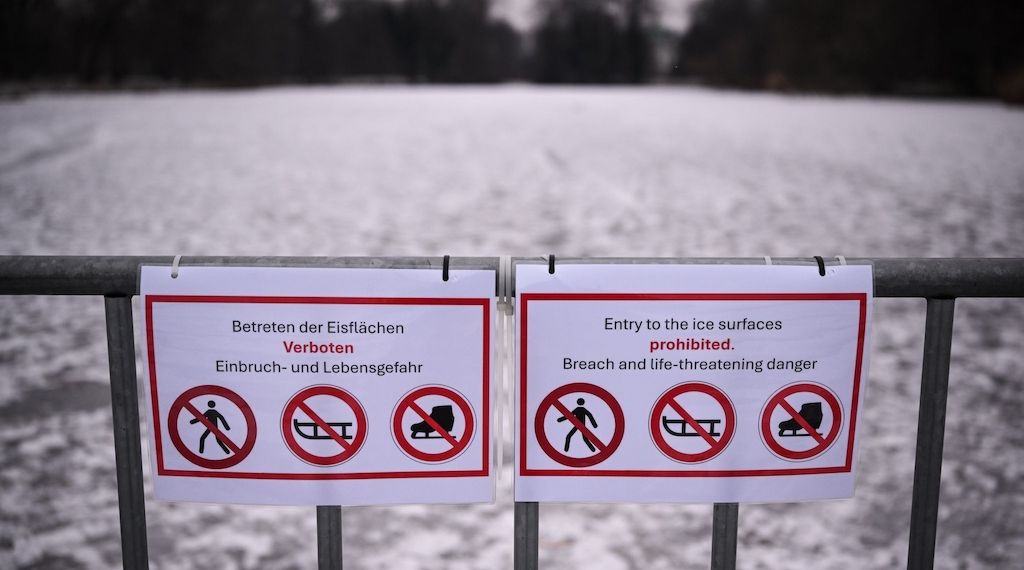 Mehrere Eisrettungen in Brandenburg seit Jahresbeginn