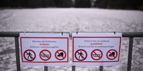 Mehrere Eisrettungen in Brandenburg seit Jahresbeginn