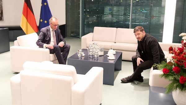 Merz trifft in München Selenskyj, Rubio und Newsom