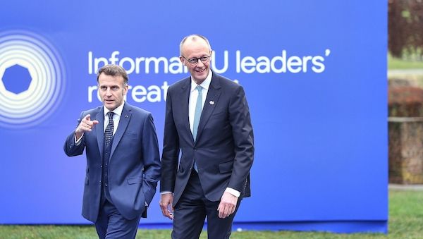 EU-Gipfeltreffen: Merz und Macron demonstrieren Einigkeit