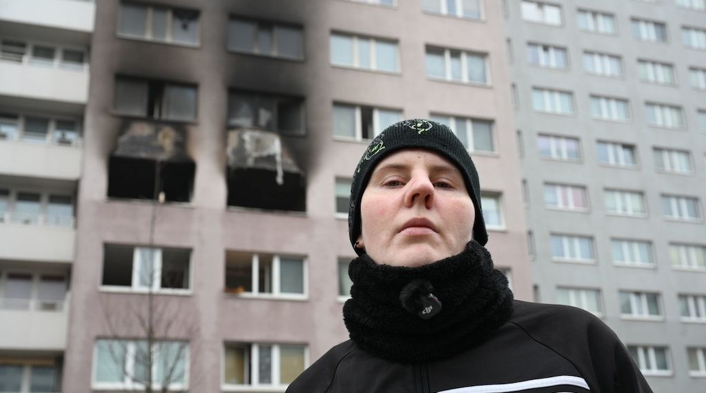 «Viele haben geweint» - Dramatische Szenen bei Hochhausbrand in Berlin