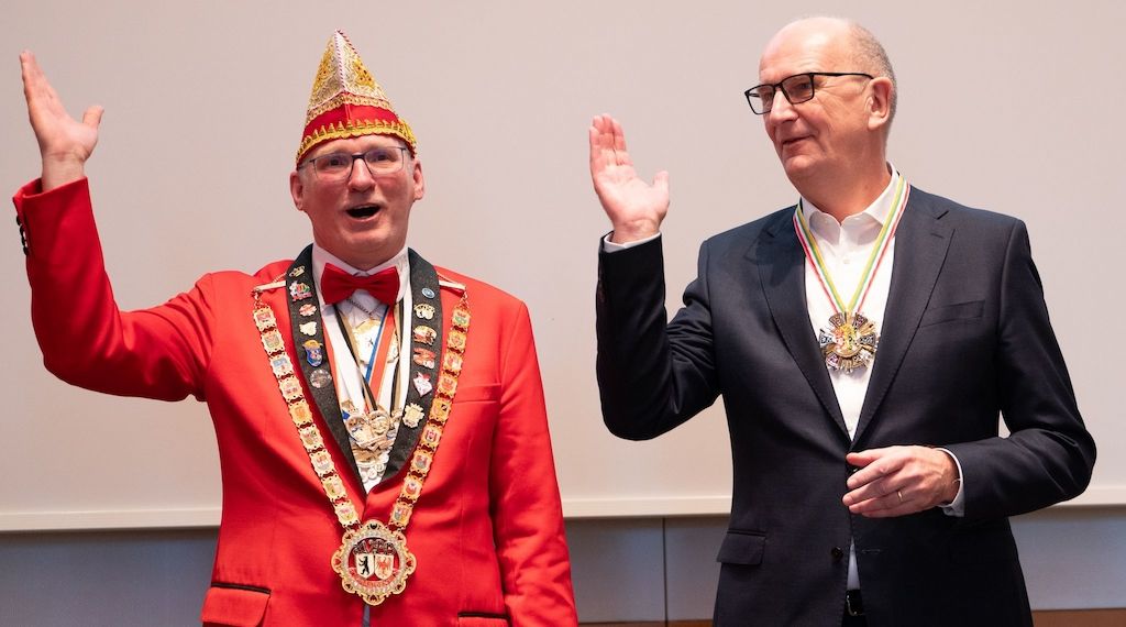 Potsdam feiert Karneval mit Ministerpräsident Dietmar Woidke