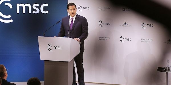 Reiche sieht in Rubio-Rede "Zeichen der Zusammenarbeit"