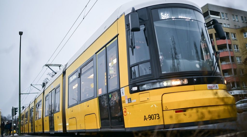 Zwei Verletzte bei Tram-Unfall in Berlin