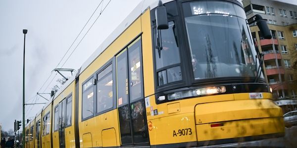 Zwei Verletzte bei Tram-Unfall in Berlin