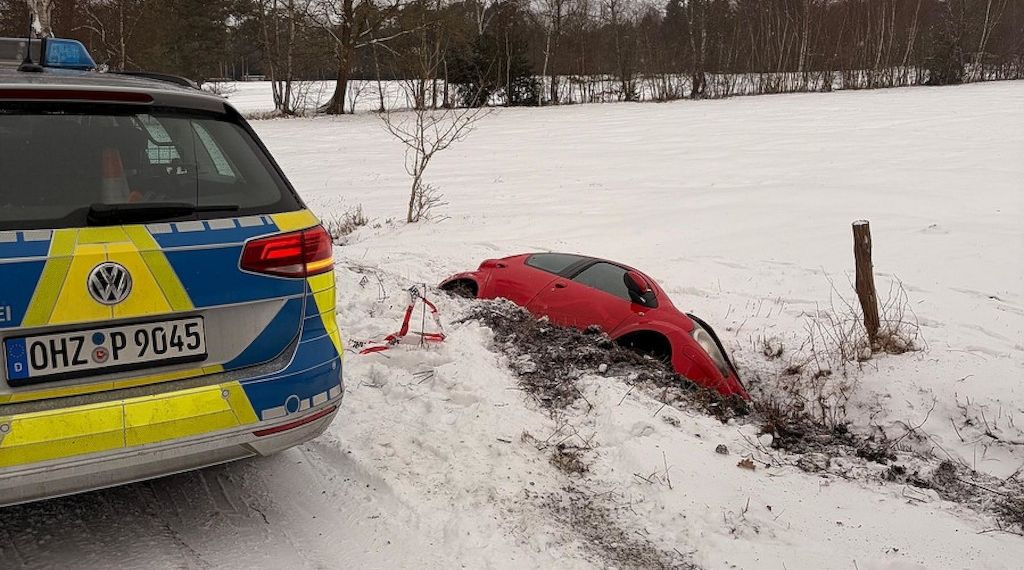 Glatteis führt zu mehreren Unfällen in Verden und Osterholz