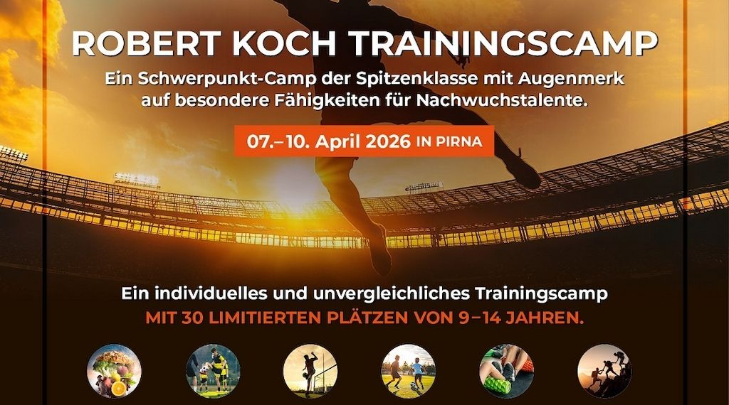 Jetzt noch dabei sein: Exklusives Fußballtrainingscamp im April mit Robert Koch in Pirna