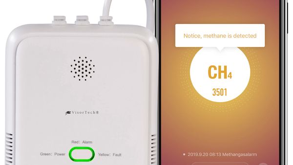 Smarte Gaswarnung für Zuhause – sofortiger Alarm lokal & per App