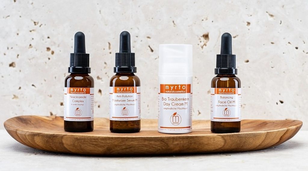 Myrto Naturkosmetik - Gesichtspflege für empfindliche und irritierte Mischhaut