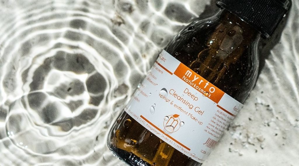 myrto Naturkosmetik- Cleansing Gel für sanfte & porentiefe Gesichtsreinigung 