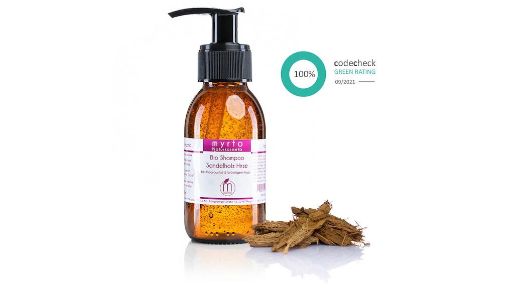 Hochwertig und nachhaltig – myrto Bio Shampoos jetzt in nachfüllbaren Braunglasflaschen