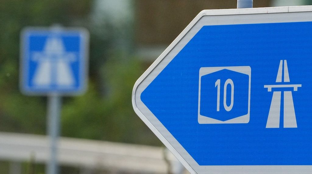 Sperrung auf der A12 und der A10 wegen Bauarbeiten