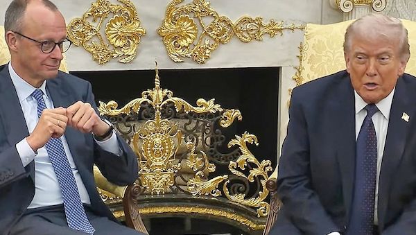 Merz und Trump haben über "Handelsabkommen" gesprochen